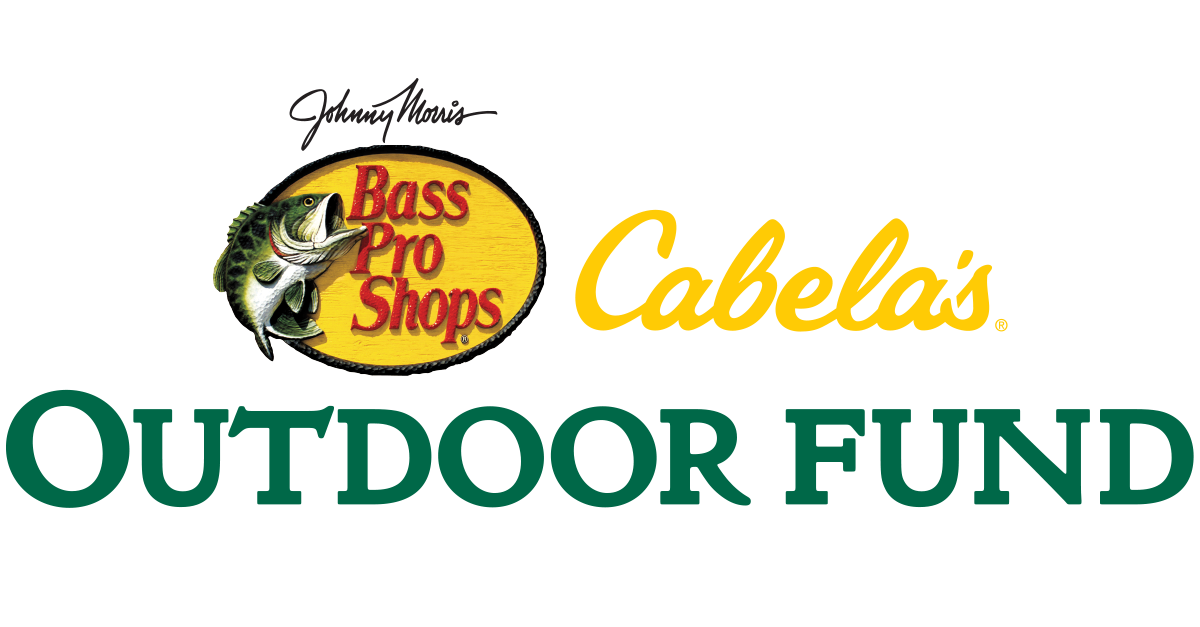 Cabela's outdoor fund logo.